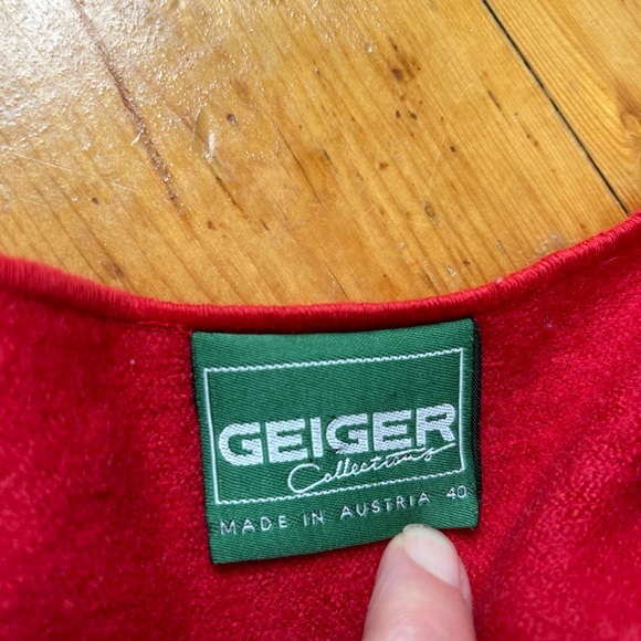 Geiger Collections Wool Cardigan Size 40 - Picture 10 of 12